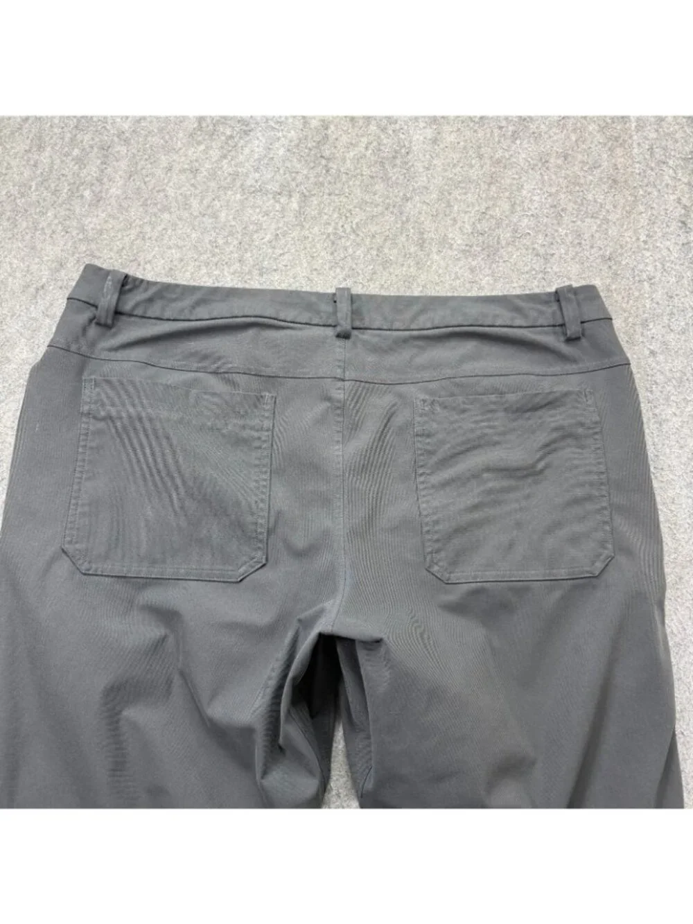 Lululemon ABC 5-Pocket Pants Men 36 x 33 Gray Classic Fit Stretch - Picture 9 of 16